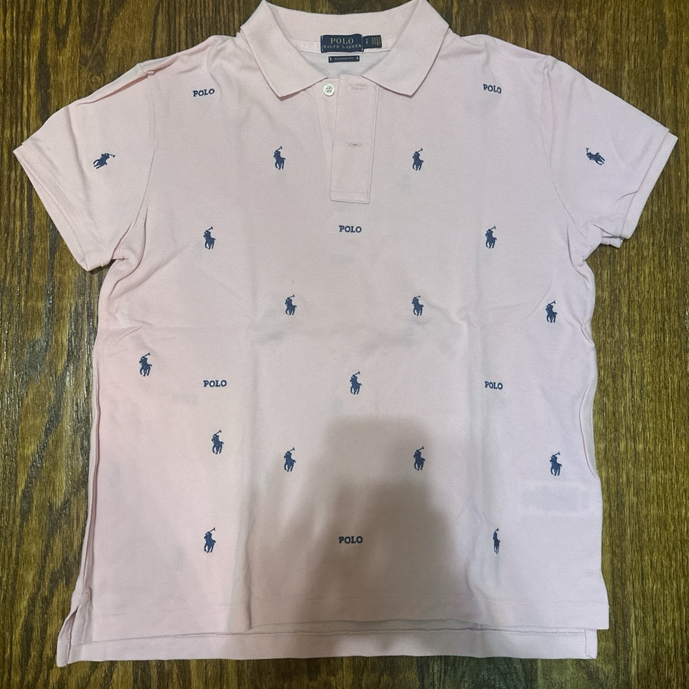 Polo by Ralph Lauren Light Pink Polo Shirt